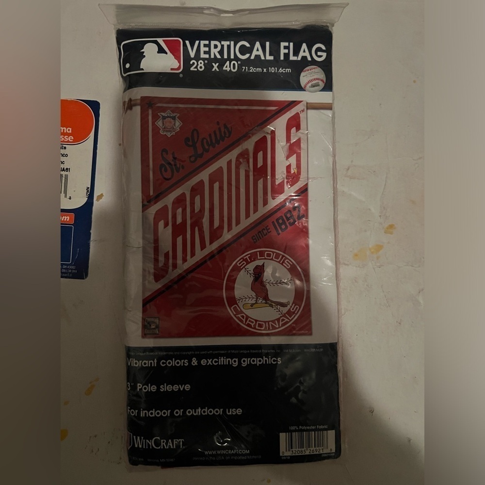 ST. LOUIS CARDINALS ~ (1) Official MLB 28x40 Outdoor House Flag Banner EST 1892